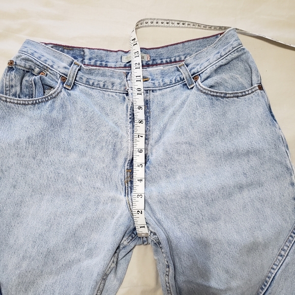 Vintage Levi's 505 Light Blue Denim Jeans 14L - Picture 5 of 10